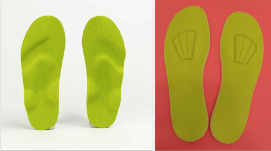 Сенсомоторные, пирамидальные стельки Сенсомоторные, пирамидальные стельки